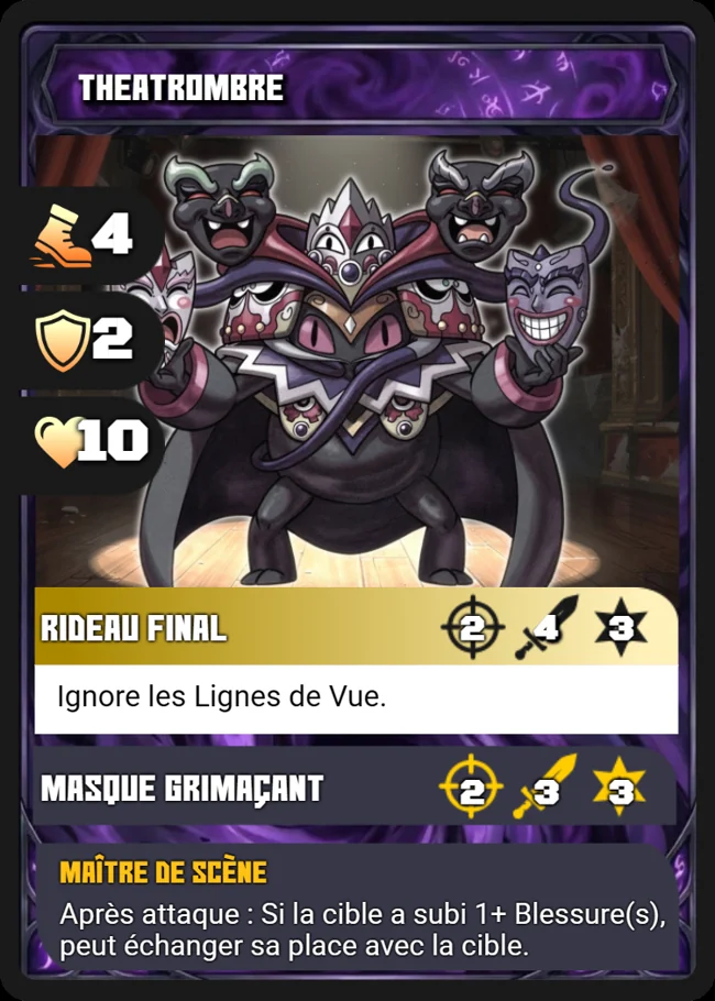 Théatrombre, ascension de Fantomime