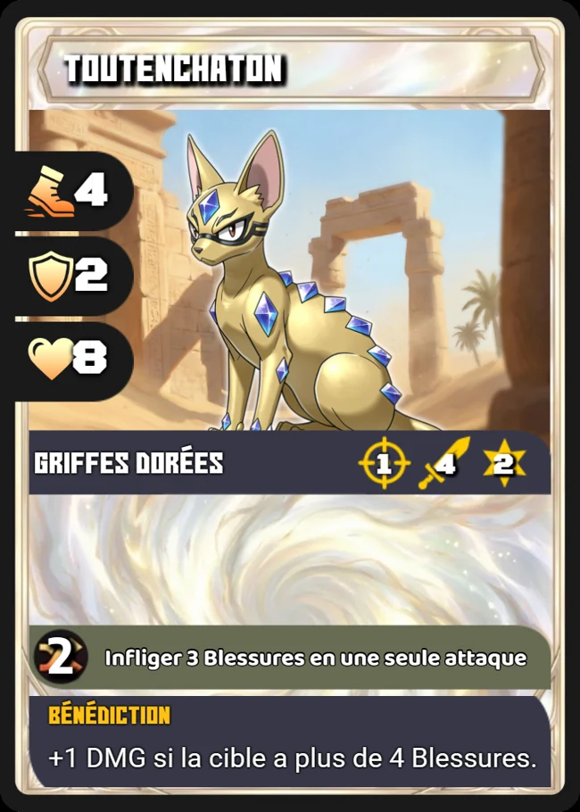Toutenchaton, forme de base Lumière